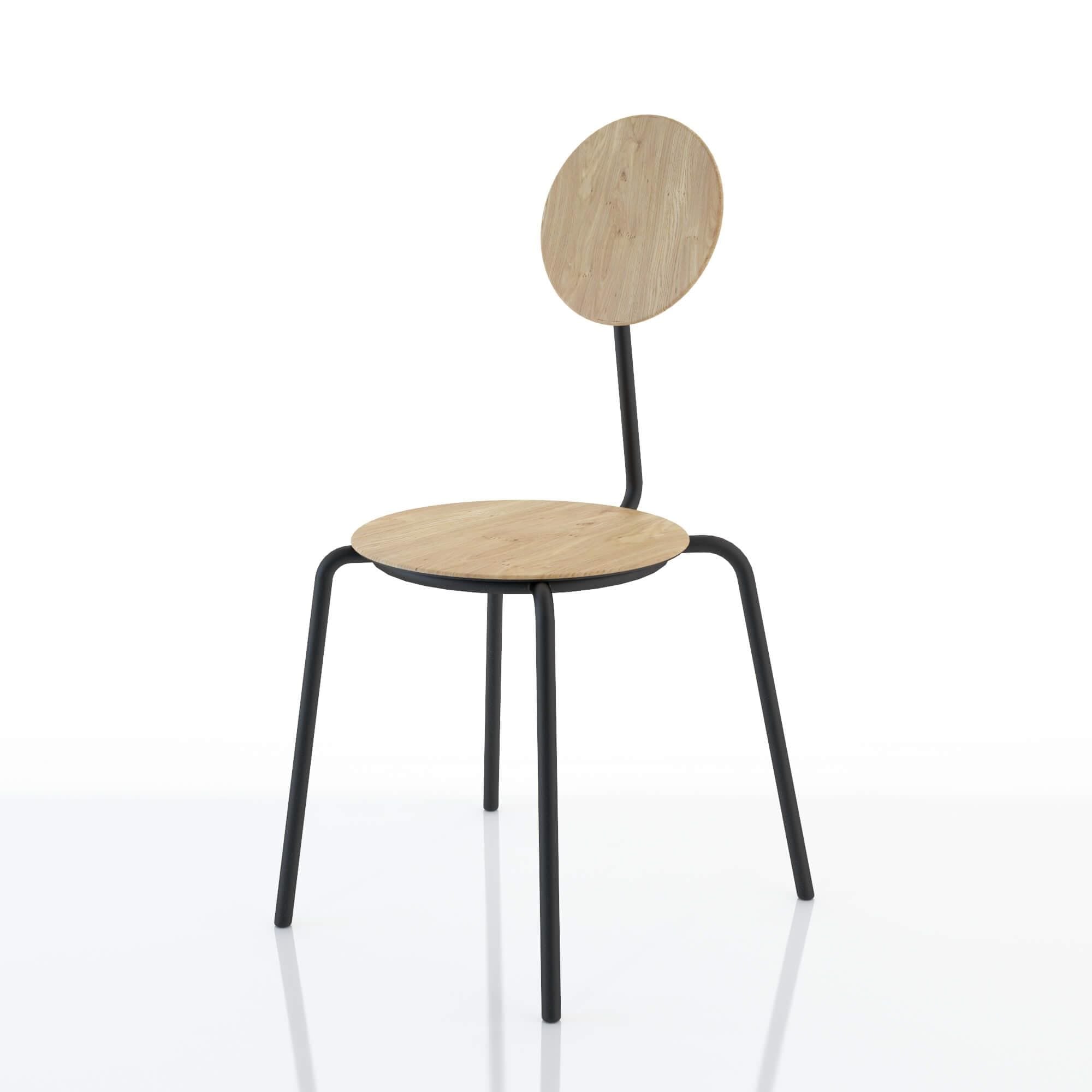Dewy circle dining chair