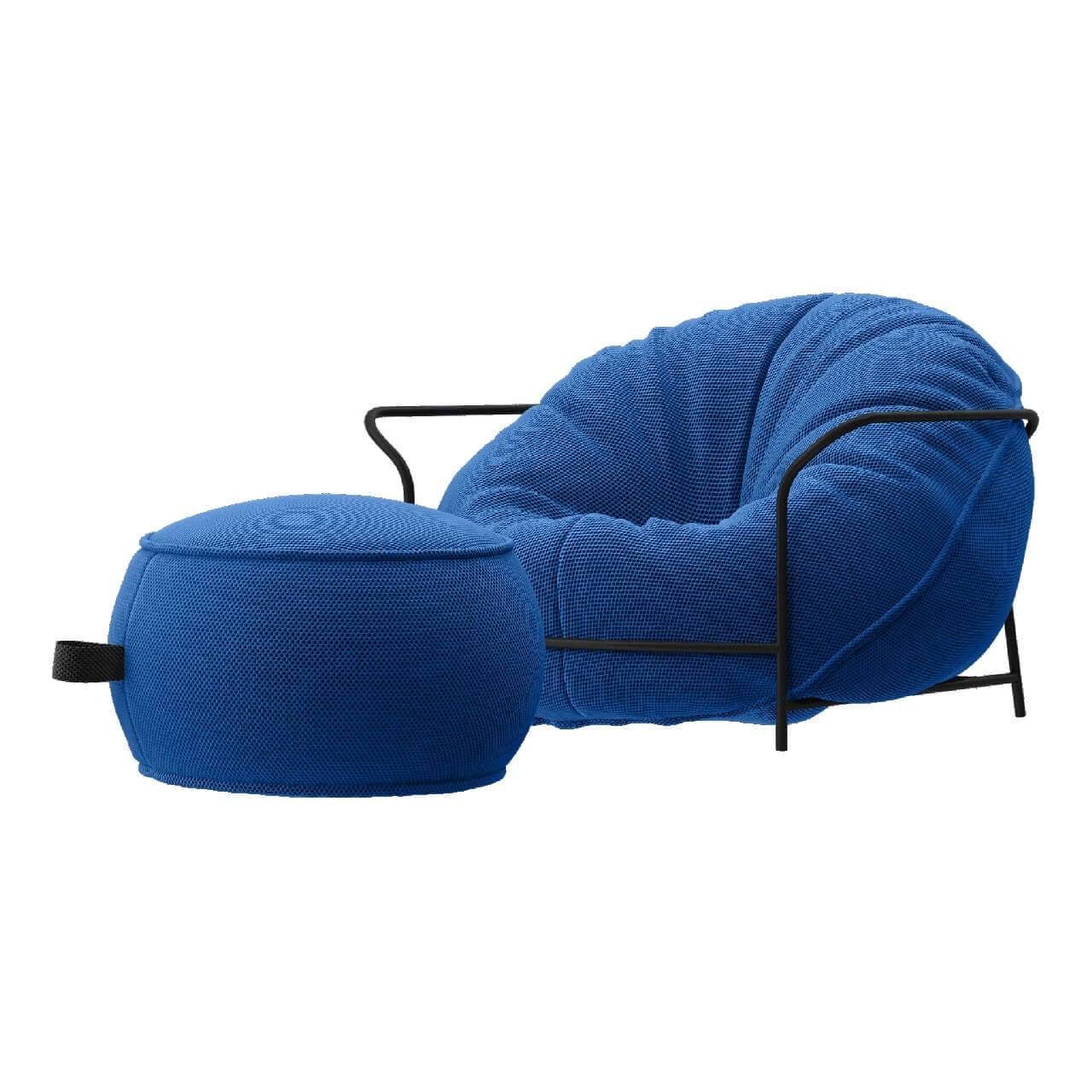 Armchair with footrest UNI
